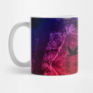 Flying through an alien landscape Mug